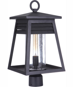 Becca 1-Light Post Mount Matte Black