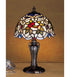 13"H Renaissance Rose Accent Lamp