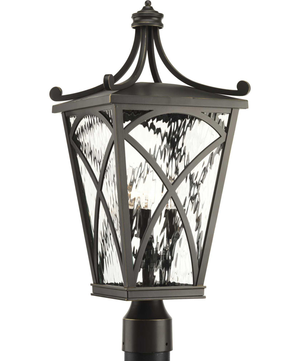 Cadence 3-Light Post Lantern Oil Rubbed Bronze