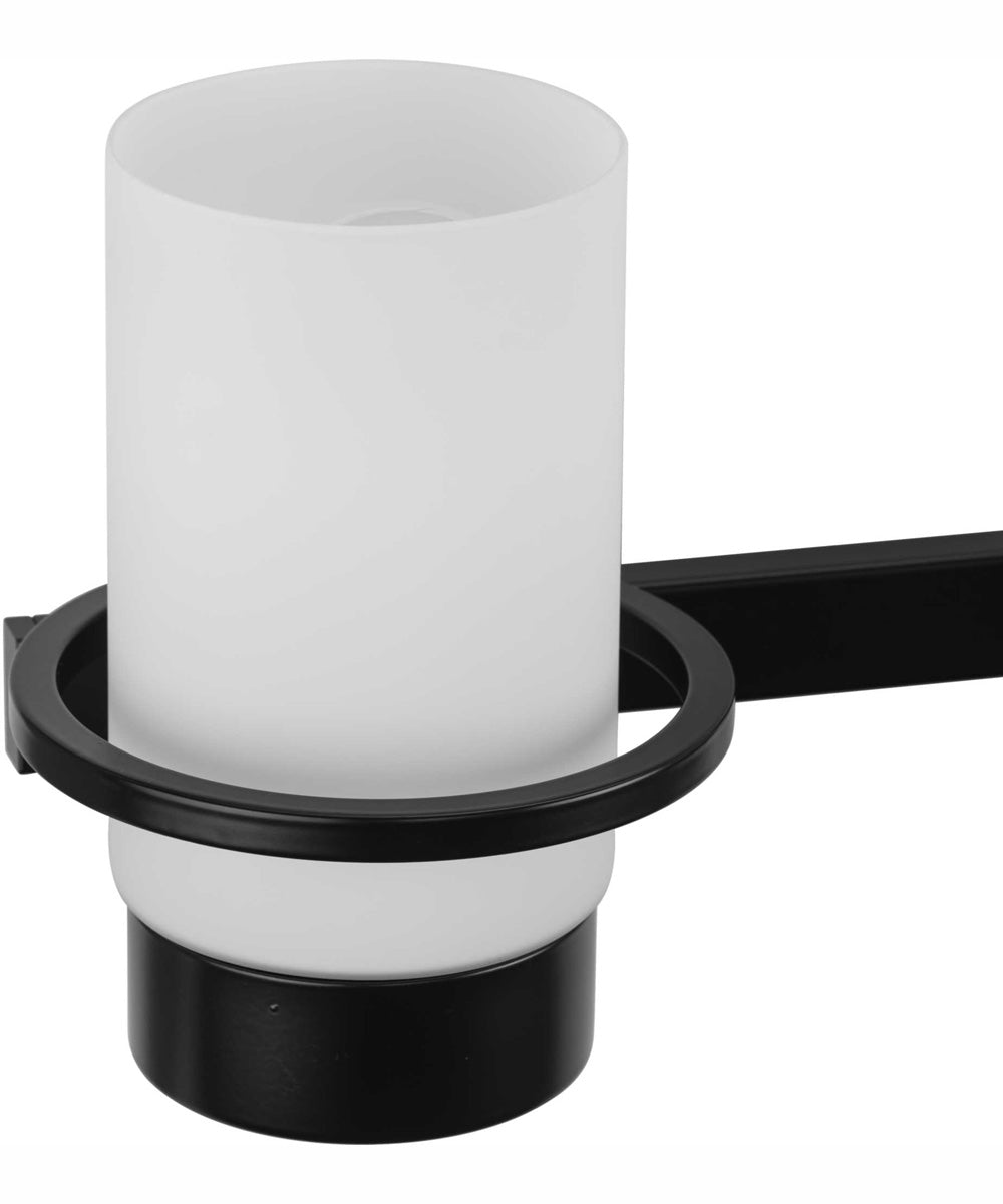 Reiss 4-Light Modern Farmhouse Vanity Light Matte Black