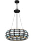 Shanghai 3-light Pendant Matte Black