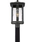 Everglade Large 1-light Outdoor Post Light Earth Black