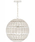 Quoizel Pendant Large 1-light Pendant Antique White