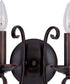 Maxim Loft 2-Light Wall Sconce Oil Rubbed Bronze 70002OI