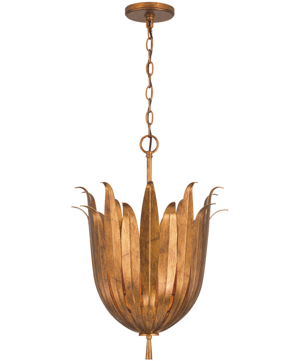 Eden 4-Light Pendant Antique Gold