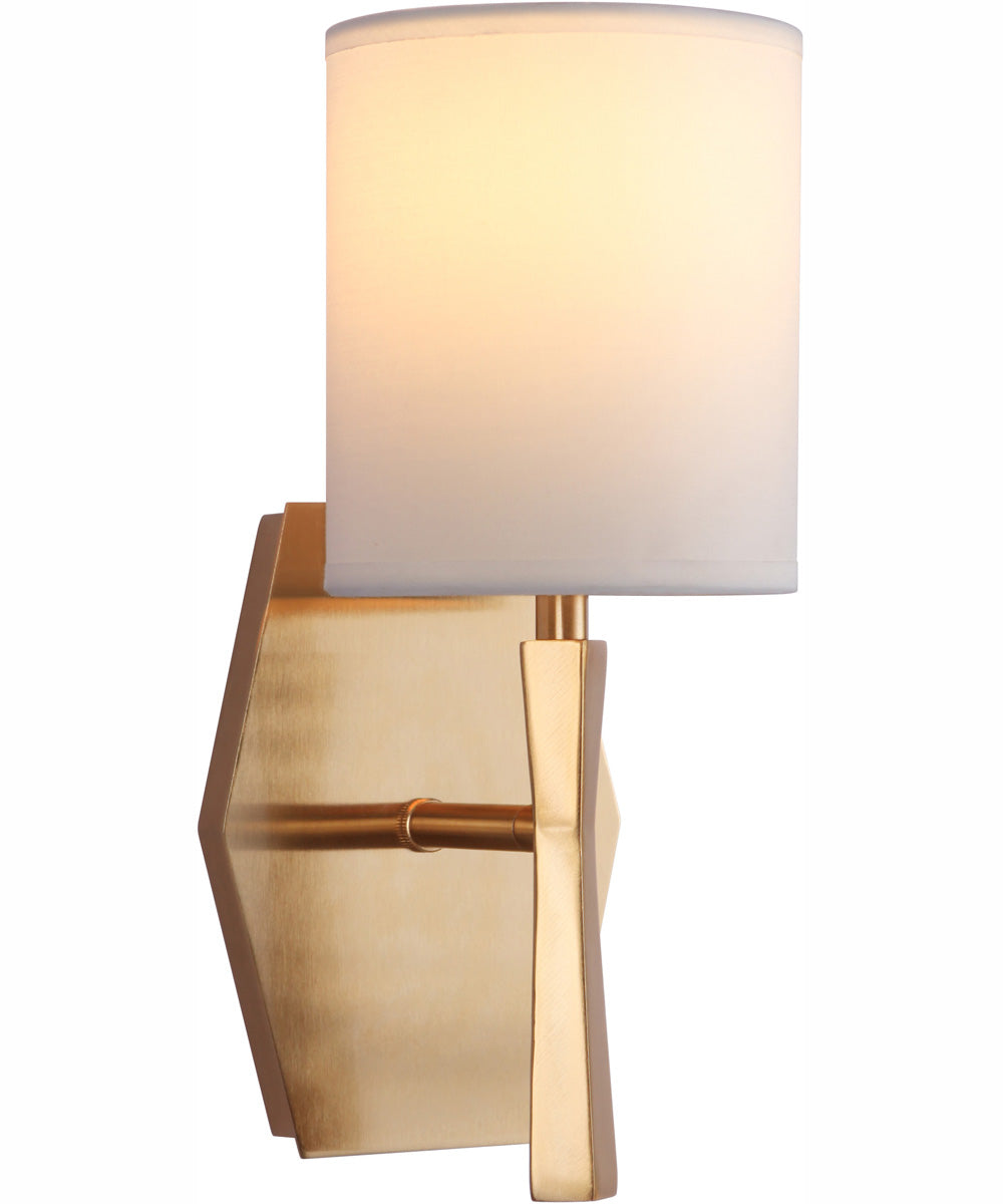 Chatham 1-Light Wall Sconce Satin Brass