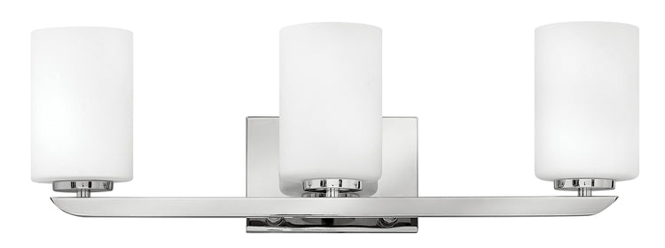 24"W Kyra 3-Light Bath Three Light in Polished Nickel