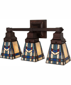 20" Wide Prairie Wheat 3 Light Vanity