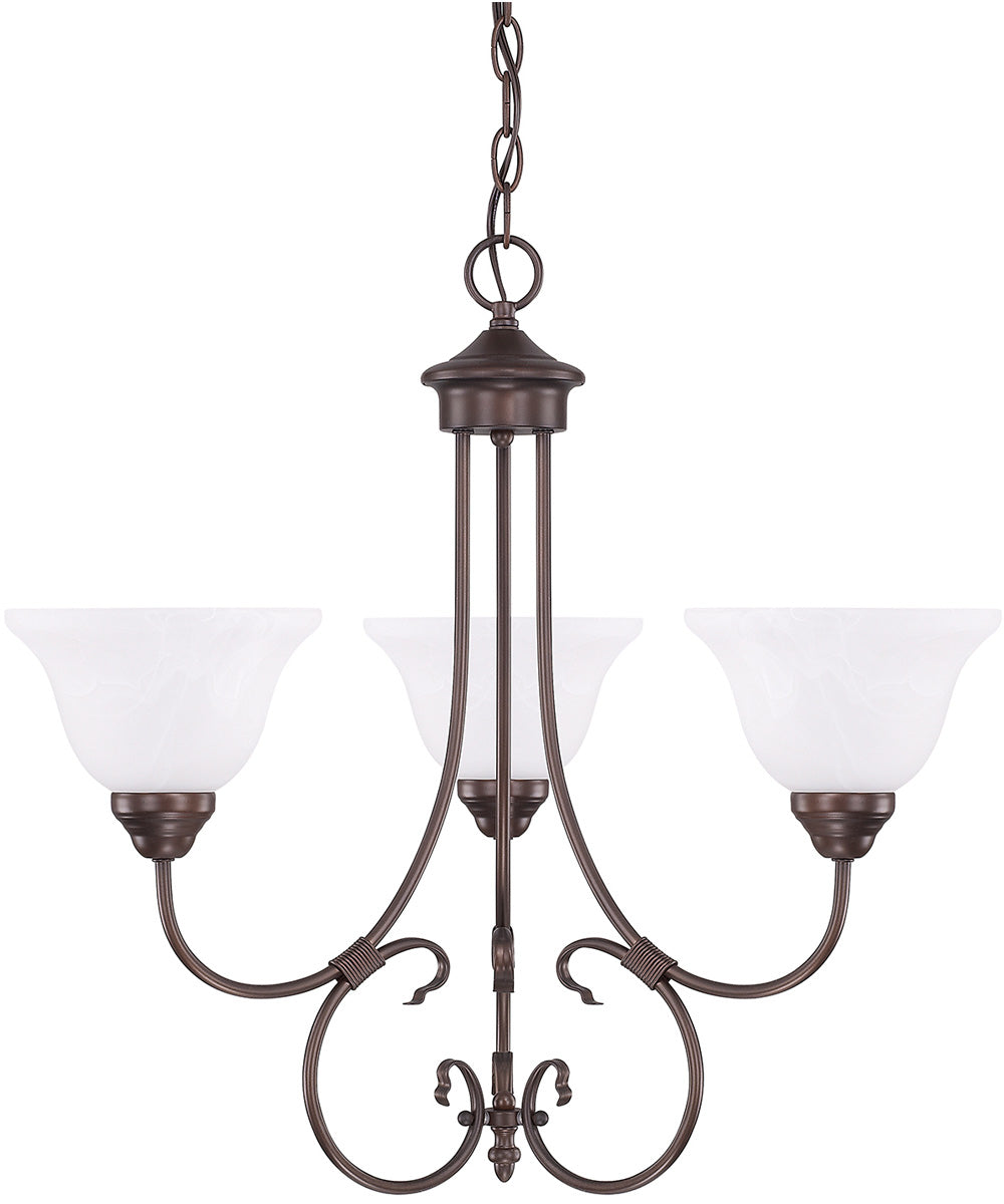 Hometown 3-Light Chandelier In Bronze
