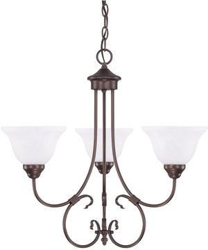 Hometown 3-Light Chandelier In Bronze
