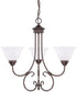 Hometown 3-Light Chandelier In Bronze