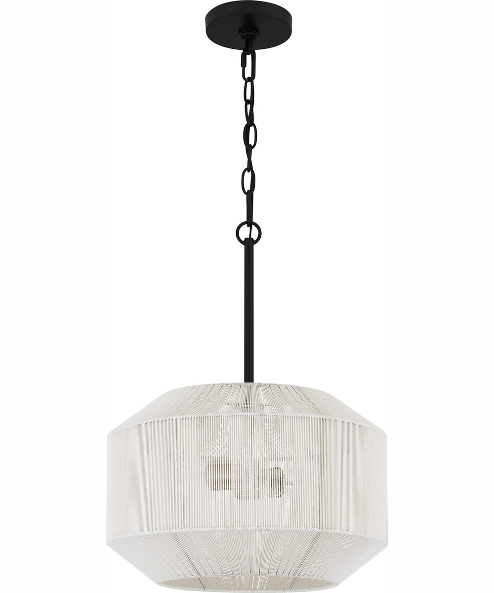 Quoizel Pendant 2-light Pendant Matte Black