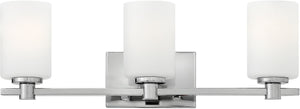 23"W Karlie 3-Light Bath Light Chrome