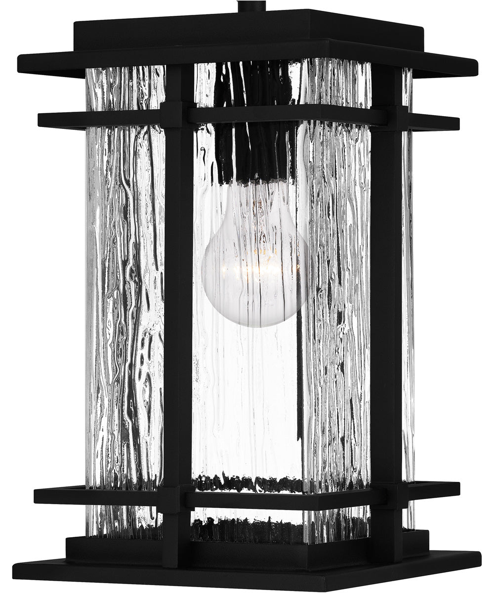 McAlister Large 1-light Outdoor Wall Light  Coastal Armour Aluminum Earth Black