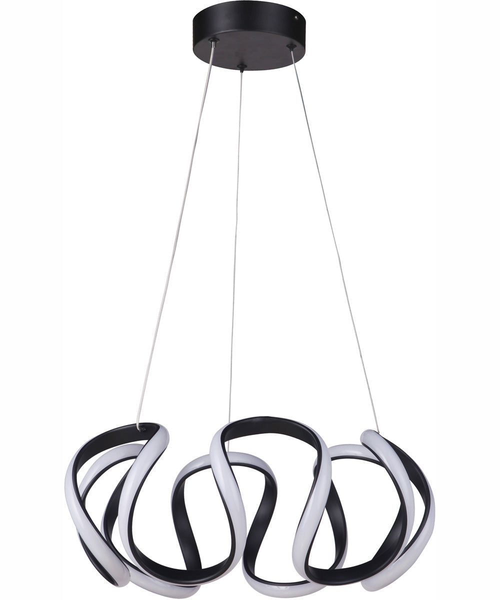 Pulse 1-Light Pendant Flat Black