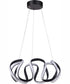Pulse 1-Light Pendant Flat Black