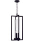Kent 3-Light Outdoor Hanging-Lantern Rain or Shine - Black
