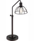 Gaius 1-Light Metal Table Lamp Burnished Bronze
