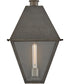 Endsley 1-Light Medium Wall Mount Lantern in Blackened Brass