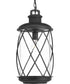 Hollingsworth Hanging Lantern Textured Black