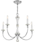 Mila 5-light Chandelier Polished Chrome