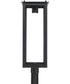 Hunt 1-Light Outdoor Post-Lantern Rain or Shine - Black