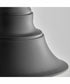 Sombra 1-light Wall Mount Light Fixture Matte Black