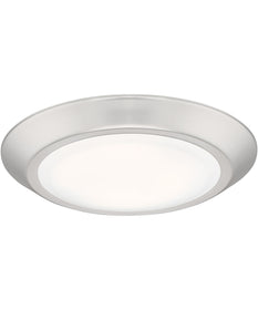 Verge  Flush Mount Brushed Nickel