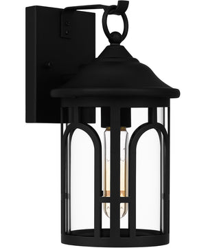 Brampton Small 1-light Outdoor Wall Light  Coastal Armour Aluminum Matte Black