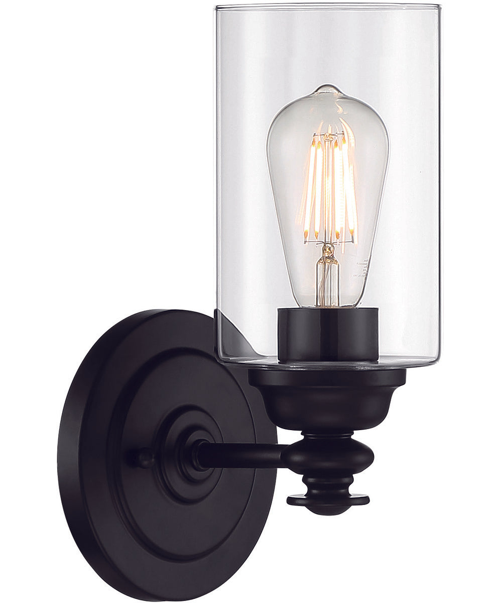 Dardyn 1-Light Wall Sconce Flat Black