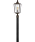 Jaymes 1-Light Medium Outdoor Post Top or Pier Mount Lantern in Oil Rubbed Bronze