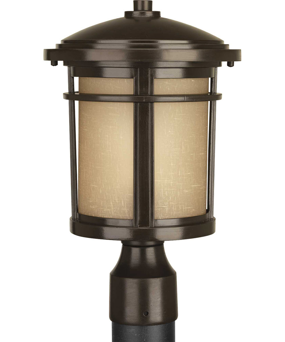 Wish 1-Light Post Lantern Antique Bronze