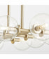 Rovi 8-light Chandelier Aged Brass