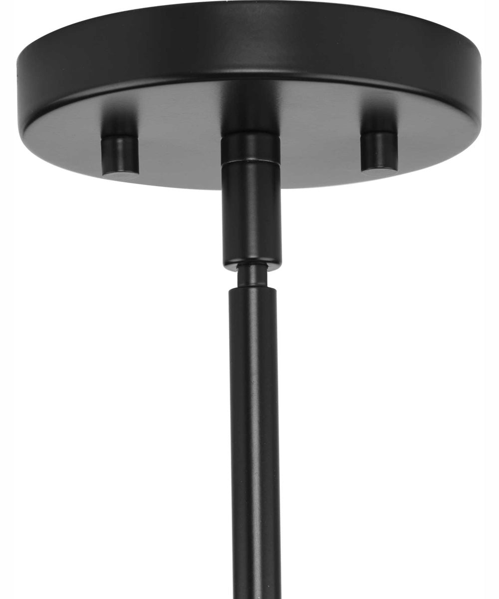 Copeland 1-Light Mid-Century Modern Pendant Matte Black