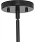 Copeland 1-Light Mid-Century Modern Pendant Matte Black