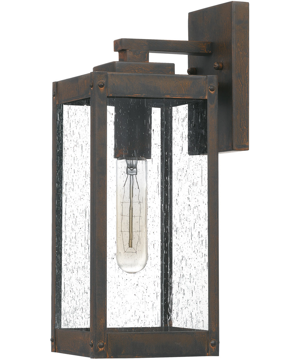 Westover Small 1-light Outdoor Wall Light Industrial Bronze