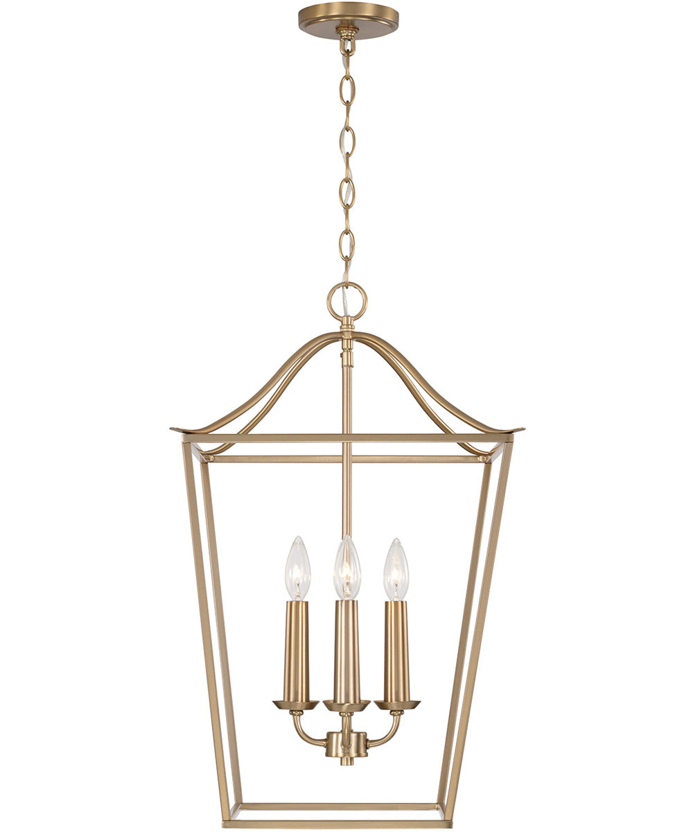 Grady 4-Light Foyer Matte Brass