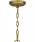 Quoizel Chandelier 6-light Chandelier Aged Brass
