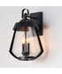 Mariner Large 2-Light Outdoor Sconce Black / Antique Brass