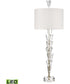 Jubilee 45.5'' High 1-Light Table Lamp - Clear Crystal - Includes LED Bulb