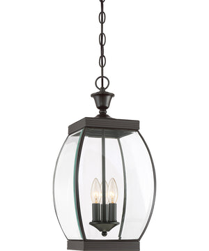 Oasis Small 3-light Mini Pendant Medici Bronze