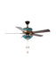 Adover Tiffany Ceiling Fan With Remote