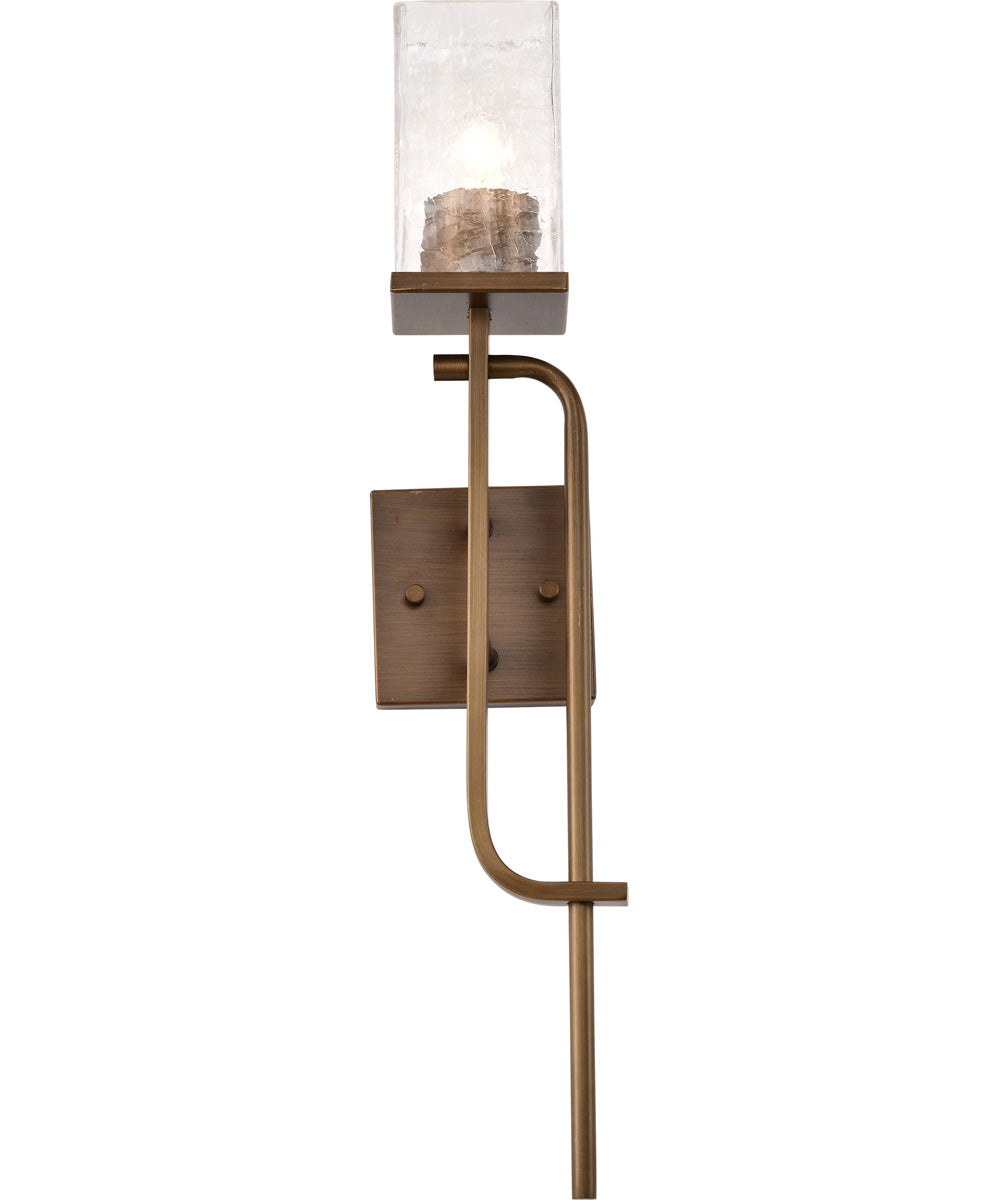 Terrace 1-Light Vanity & Wall Natural Brass