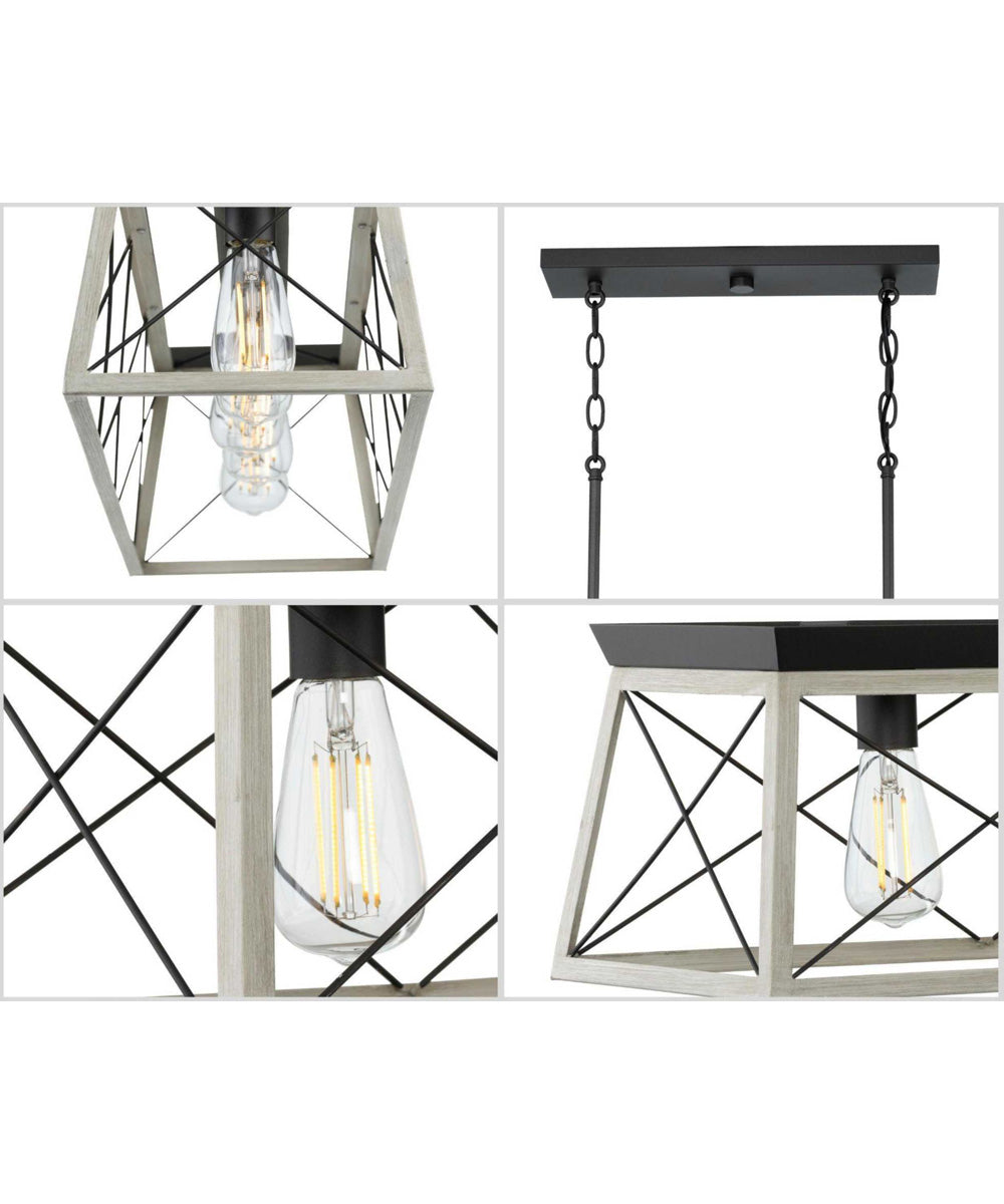 Briarwood 5-Light Linear Chandelier Graphite