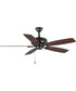 Edgefield 52" 5-Blade Ceiling Fan Architectural Bronze
