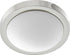 13"W 2-light Ceiling Flush Mount Polished Nickel