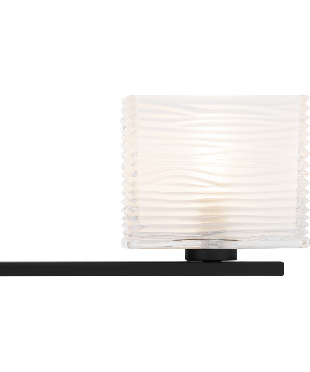 Westcap Extra Large 4-light Bath Light Matte Black