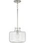 Brighton 1-Light Pendant Polished Nickel