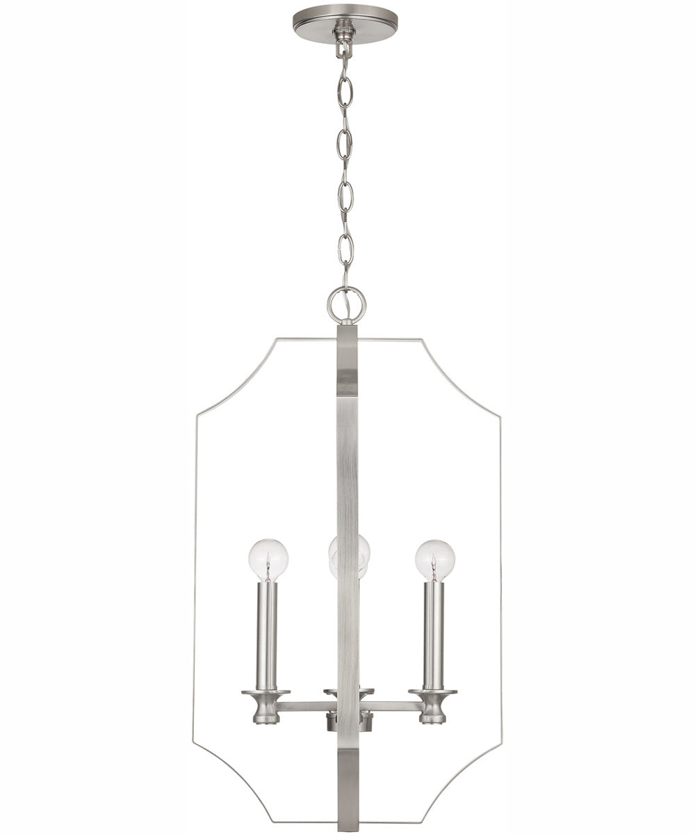 Myles 4-Light Foyer Brushed Nickel