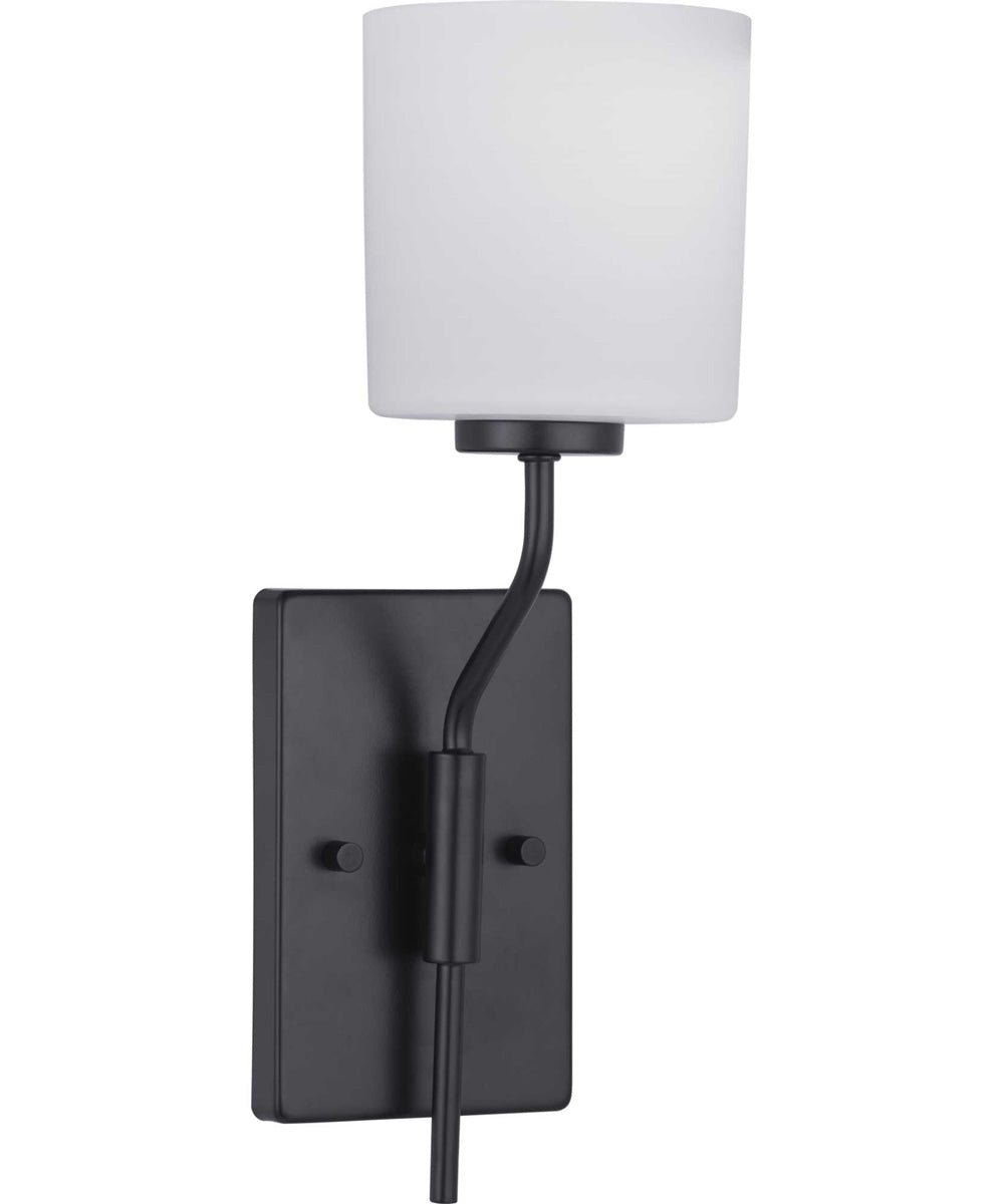 Tobin 1-Light Wall Bracket Matte Black
